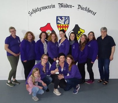 Damenpokal 2019 - Sieger 4. Damenzug Damenpokal 2019 - Sieger 4. Damenzug