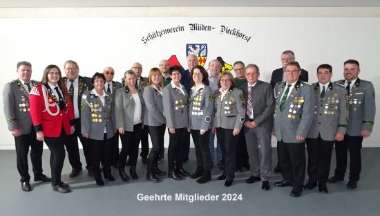 Geehrte Mitglieder 2024 Geehrte Mitglieder 2024