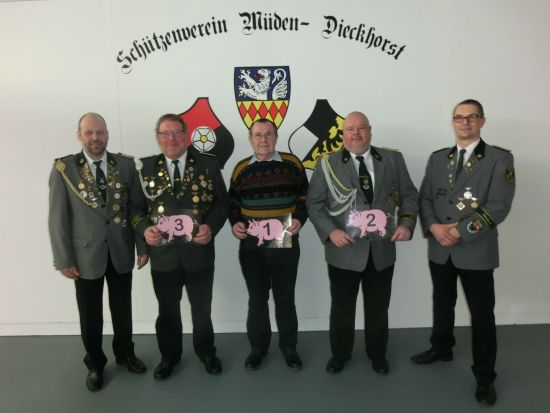 Sieger Schweinepreisschießen 2017 Sieger Schweinepreisschießen 2017