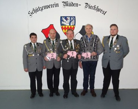 Sieger Schweinepreisschießen 2018 Sieger Schweinepreisschießen 2018