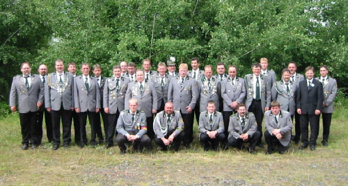 Gruppenbild des 1. Zuges, zum vergrößern hier klicken.