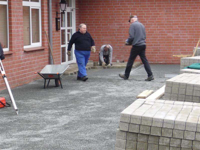 Pflasterarbeiten am Schießsportzentrum (3. Akt) – Bild 53 von 61