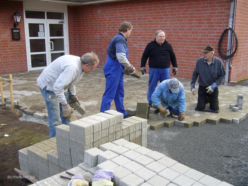 Pflasterarbeiten am Schießsportzentrum (3. Akt) – Bild 32 von 61