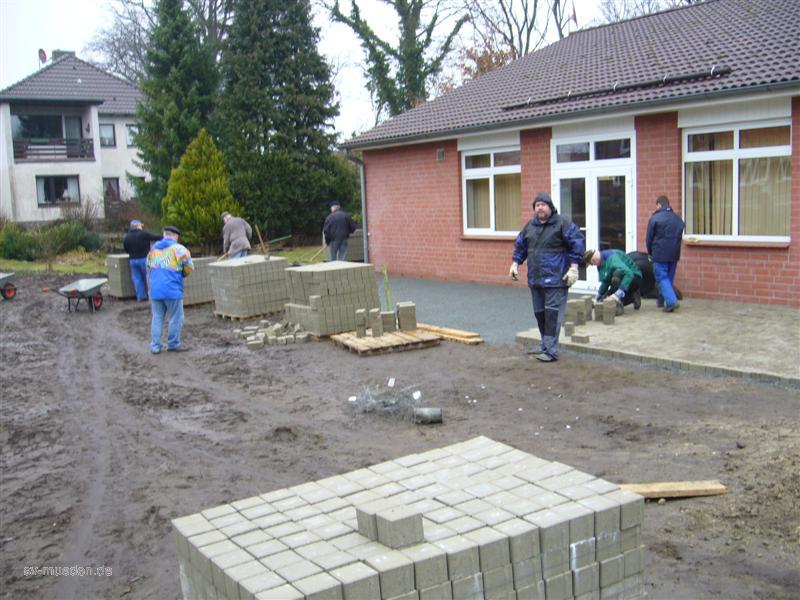 Pflasterarbeiten am Schießsportzentrum (3. Akt) – Bild 26 von 61