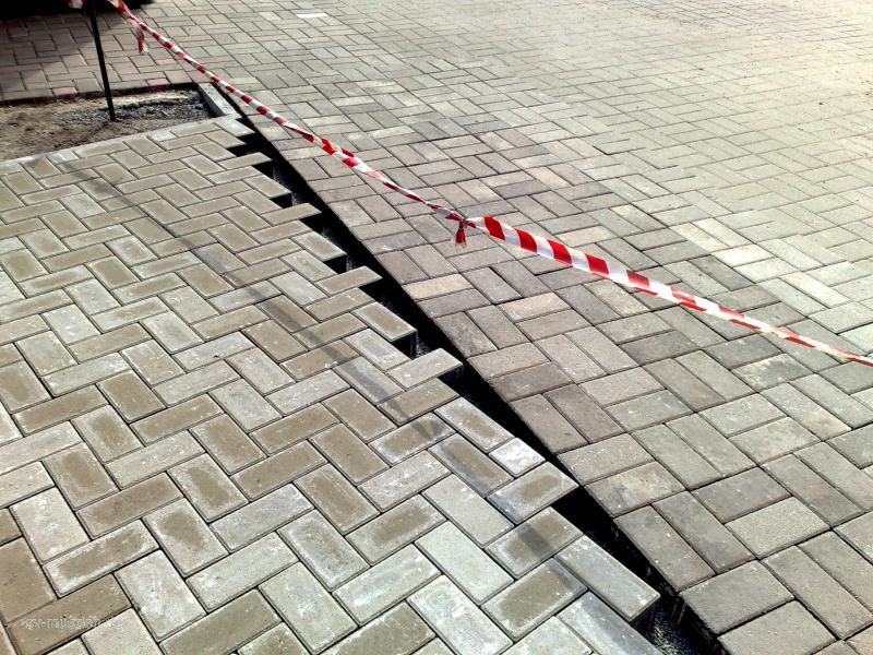 Pflasterarbeiten am Schießsportzentrum (4. Akt) – Bild 1 von 12