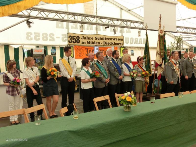 Schützenfest 2012 Montag Katerfrühstück – Bild 1 von 83